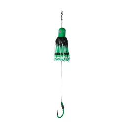   MADCAT A-static Adj. CT 10/0 S S zöld 33 cm 150 g harcsázó vertikális csali