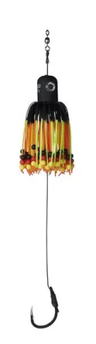 MADCAT A-static Adj. CT 10/0 S S fekete 33 cm 150 g harcsázó vertikális csali
