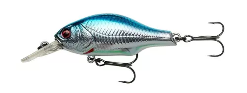 Savage Gear GRAVITY CRANK MR F CHROME crankbait F kék CHROME crankbait 5,8 cm 9 g crankbait wobbler