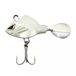   Reiva Jigging Spinner PW (gyöngyház fehér) 28 g tail spinner