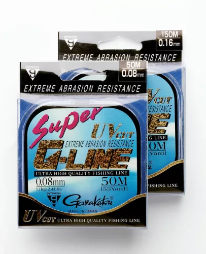 Gamakatsu Super G 0,08 mm 50 m zöld monofil előkezsinór