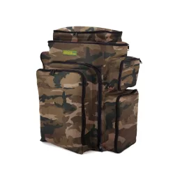   Carp Academy terepszínű XL párnázott hátizsák 60 × 55 × 34 cm