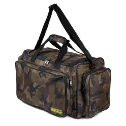   Carp Academy terepszínű Jumbo párnázott szerelékes táska 80 × 45 × 35 cm