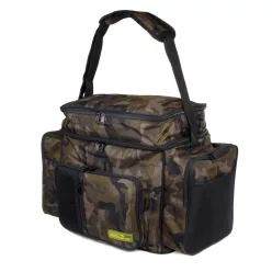   Carp Academy terepszínű Compact párnázott szerelékes táska 55 × 40 × 30 cm