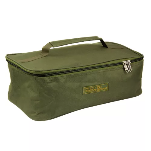 Carp Academy dupla zöld orsótartó táska 32 × 17 × 12 cm