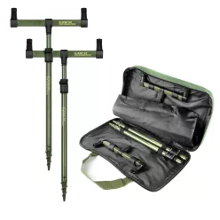 Carp Academy Black Carp bottartó készlet 2 db 40–60 cm