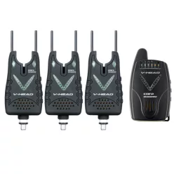 Carp Academy V-Head 3+1 elektromos kapásjelző szett