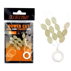   Carp Academy Harcsázáshoz Xxxl Fluo 12 × 8 mm fluoreszkáló harcsázó stopper 12 db/csomag