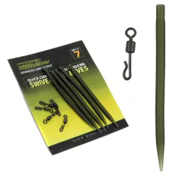   Carp Academy gyorskapoccsal M gubancgátló cső 5+5 db/csomag