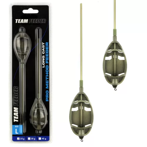 By Döme Long Cast Pro method feeder kosár 55 g 2 db