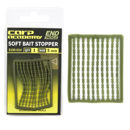 Carp Academy Csalistopper puha olivzöld 3568 5 mm bojlistopper