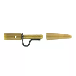   Carp Academy Biztonsági Deluxe M 40 mm barna Ólomkapocs 5 db/csomag