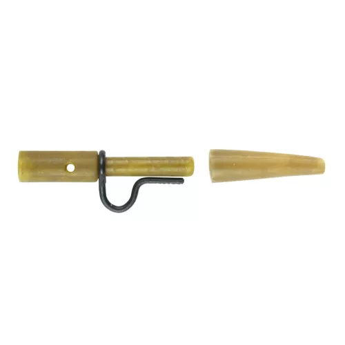 Carp Academy Biztonsági Deluxe M 40 mm barna Ólomkapocs 5 db/csomag