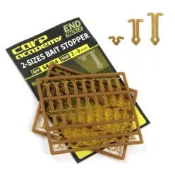   Carp Academy Csalistopper Extenda 3+9 mm 357415 3 mm, 9 mm barna bojlistopper 2 db/csomag