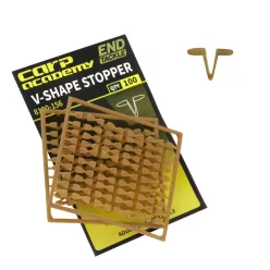   Carp Academy Csalistopper Pellet S barna 10 × 6 mm bojlistopper