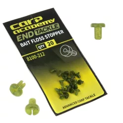   Carp Academy Bait Floss 4 × 5 mm zöld horog stopper 20 db/csomag