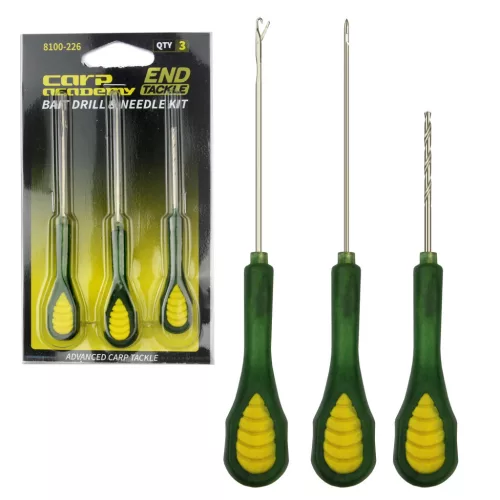 Carp Academy Csali fűző-fúró szett 5 cm csalifúró