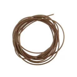   Carp Academy Hajszálelőke rögzítő szilikoncső 0,5 mm 150 cm barna szilikoncső