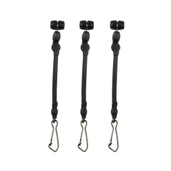   Nevis csúszó feeder Kosártartó 5 cm "S" S (5 cm) fekete feeder link 3 db/csomag
