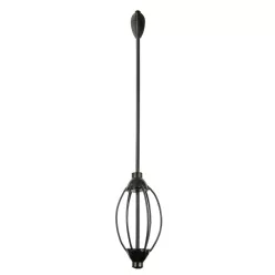Nevis távdobó bordás etetőkosár 18,5 cm 40 g