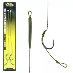   Carp Academy Crank pontyozó 2-es 20 cm szakállas előkötött horog 2 db/csomag