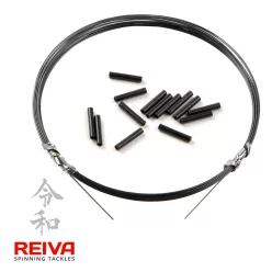   Reiva Titánium Leader + Crimp Tube 300 cm 0,3 mm titánelőke