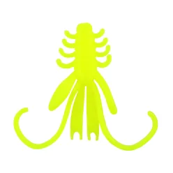 Reiva Nymph fluo zöld 6 cm 12 db/csomag lágy műcsali