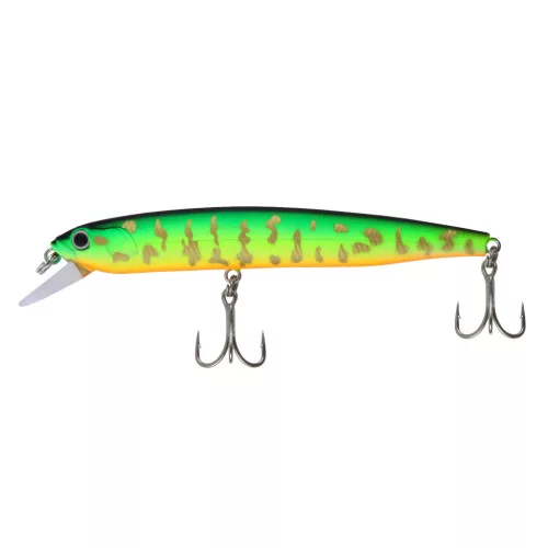 Reiva S-Minnow 95 Tiger arany Tiger 9,5 cm 7,5 g úszó minnow wobbler