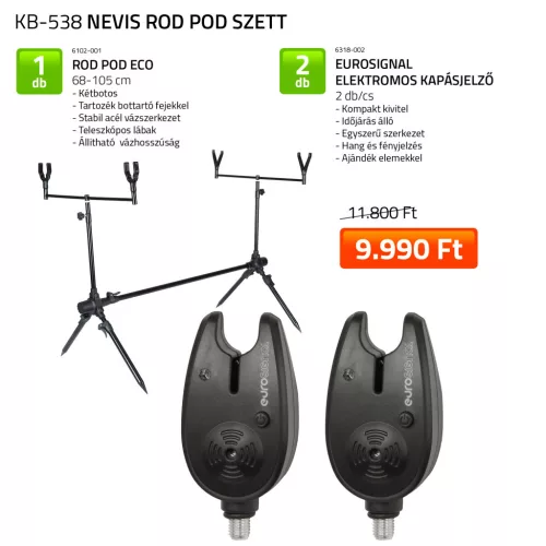 Nevis Eco szett 2 botos rod pod