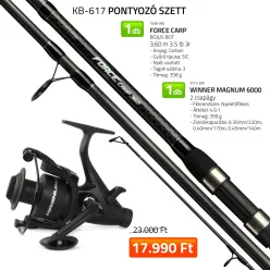 Nevis Force Carp Magnum pontyozó szett 360 cm