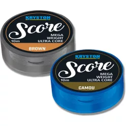   Kryston Score Heavyweight Leadcore 10 m 45 lb barna ólombetétes előtétzsinór