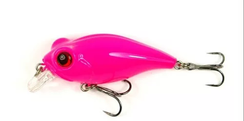 Owner Cultiva Bug Eye Bait Eye Bait 48 műcsali - Bubble Gum rózsaszín 4,8 cm 6,5 g úszó rovarutánzatú wobbler