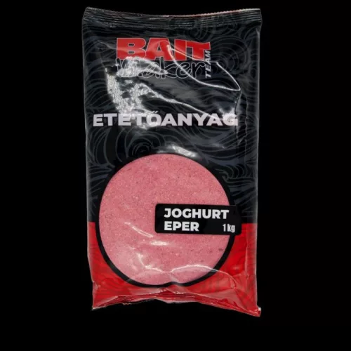 Bait Maker BaitMaker Joghurt Eper 1 kg etetőanyag