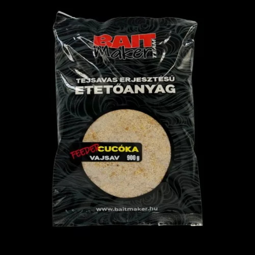 Bait Maker BaitMaker Tejsavas Erjesztésű Feeder Cucóka Vajsav etetőanyag 900 g