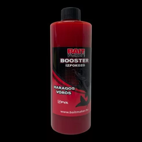 Bait Maker BaitMaker Booster Ízfokozó Haragos Vörös 500 ml folyékony aroma