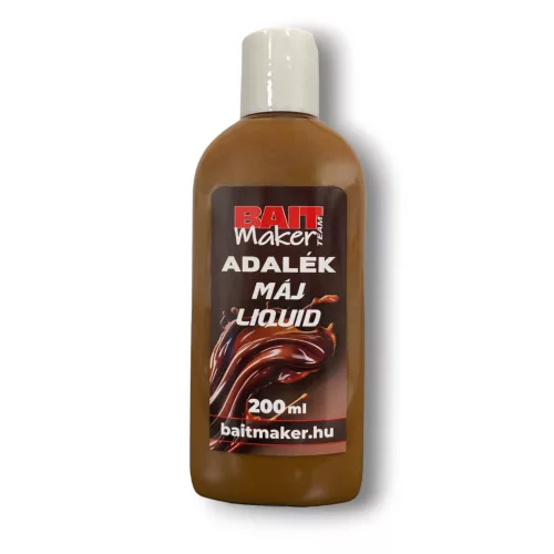 Bait Maker BaitMaker Adalék Máj Liquid 200 ml folyékony aroma