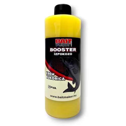 Bait Maker BaitMaker Booster Ízfokozó Krém Kukorica 500 ml folyékony aroma