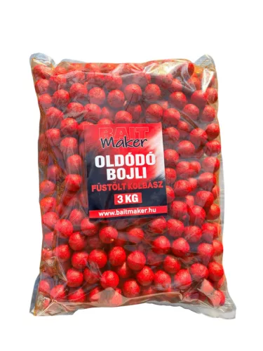 Bait Maker BaitMaker Oldódó Füstölt Kolbász 24 mm 3 kg etetőbojli