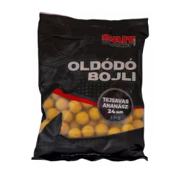   Bait Maker BaitMaker Oldódó Tejsavas Ananász 24 mm 1 kg etetőbojli
