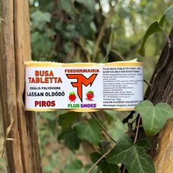   Feedermánia Fluo Smoke Busa Tabletta Lassan Oldódó Piros busa tabletta