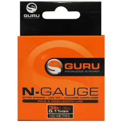 Guru N-Gauge 0,25 mm 100 m 12 lb monofil előkezsinór
