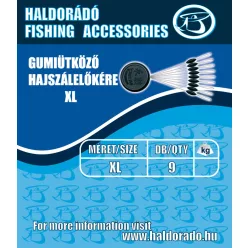 Haldorádó Gumiütköző hajszálelőkére XL stopper
