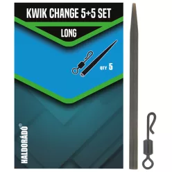   Haldorádó Kwik Change + Set Long extra gyors horogelőke + gumikúp hosszú 5-ös gubancgátló cső