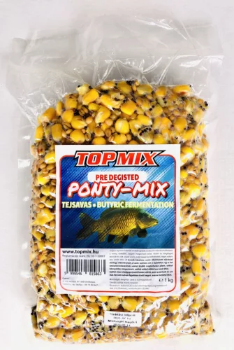 Top Mix Ponty-mix Tejsavas Erjesztésű Mag Mix horgászmag 1 kg