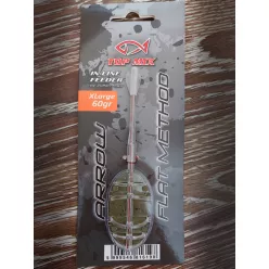 Top Mix Arrow Flat XL method feeder kosár 60 g