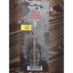 Top Mix Arrow Flat L method feeder kosár 45 g
