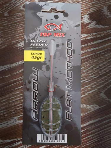 Top Mix Arrow Flat L method feeder kosár 45 g