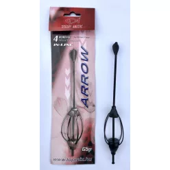 Top Mix négybordás arrow method feeder kosár 65 g