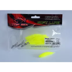 Top Mix Shiner Worm chartreuse 6 cm lágy műcsali